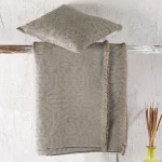 Ριχτάρι Melie Beige Ρυθμός Τετραθέσιο 180x330cm Chenille,Βαμβάκι,Polyester