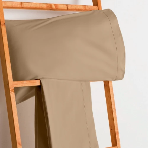 Παπλωματοθήκη Synthesis-518 Mocha Vesta Home Μονό 170x240cm 100% Βαμβακερό Περκάλι