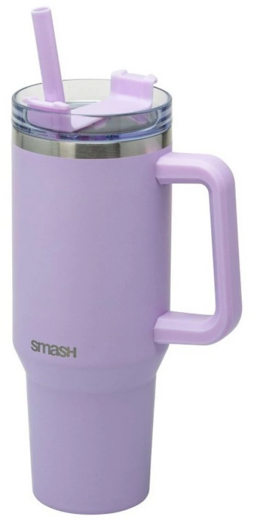 Κούπα Θερμός Με Καλαμάκι Mega Tumbler 11513 1,2L Lila Cook-Shop