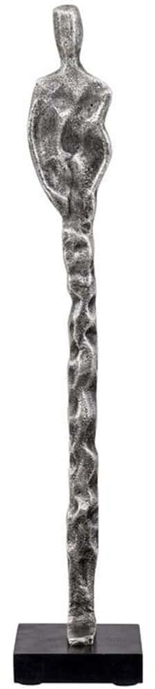 Διακοσμητικό Αγαλματίδιο 965-225-010 10x10x45cm Silver Μέταλλο
