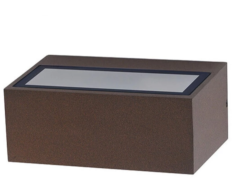 Φωτιστικό Τοίχου - Απλίκα Valencia2 VALENCIA2E27C E27 Max 20W 17x7x11,5cm Corten Bot Lighting