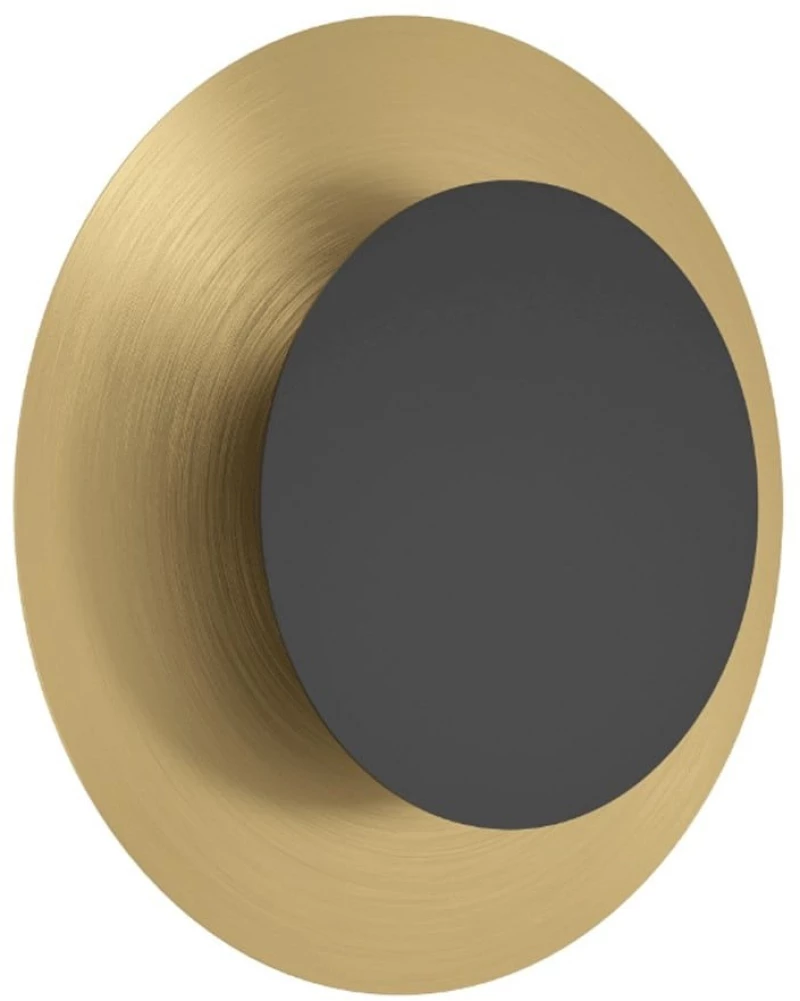 Φωτιστικό Τοίχου - Απλίκα Tocina 900988 24x6cm Led Black-Brass Eglo