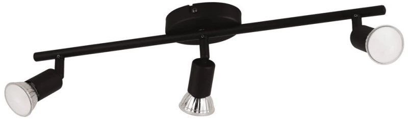 Φωτιστικό Οροφής - Σποτ Buzz 32431 3ΧGU10/Led 48,5x6,5cm Black Eglo