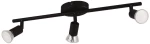 Φωτιστικό Οροφής - Σποτ Buzz 32431 3ΧGU10/Led 48,5x6,5cm Black Eglo