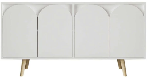 Μπουφές Venezia 469ORN1514 150x45x80cm White Μοριοσανίδα,Ξύλο