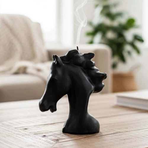 Αρωματικό Κερί Ers 648CRS1130 13x12cm Black Aberto Design Κερί Σόγιας