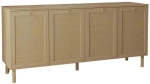 Μπουφές Baru 260ETH1501 160x42x80cm Beige Μοριοσανίδα, Μελαμίνη