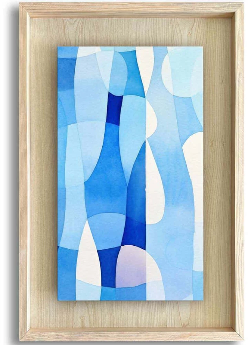 Πίνακας Ahsakca 870CHS1181 43x63cm Multi Wallity Κάθετοι Mdf,Ξύλο