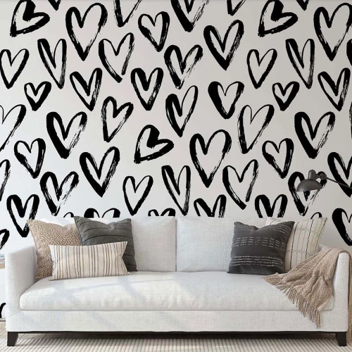 Ταπετσαρία 740ELB1224 Black-White Wallity