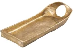 Διακοσμητικός Δίσκος One Grip 034391 48x17x8,5cm Gold Αλουμίνιο