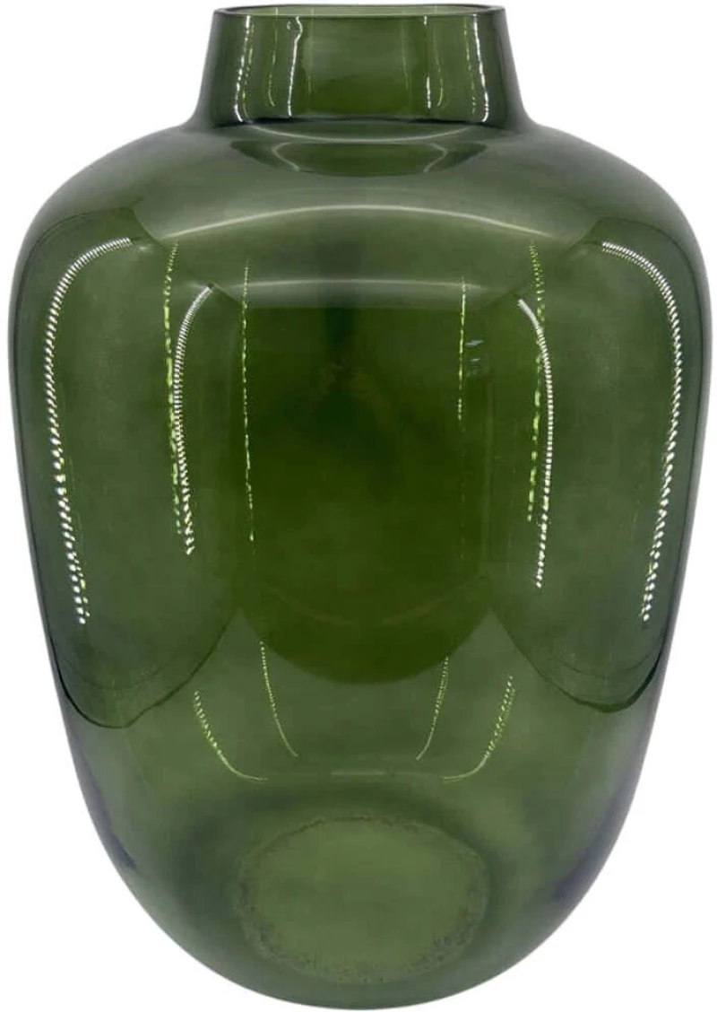Βάζο Vidrio 034525 34x34x48cm Green Γυαλί