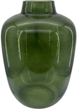 Βάζο Vidrio 034525 34x34x48cm Green Γυαλί