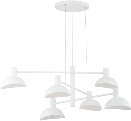 Φωτιστικό Οροφής Κρεμαστό Artis 6 40532 6xE14 Max 40W 90x90x Max 70cm White Sigma Lighting