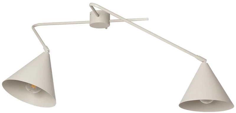 Φωτιστικό Οροφής - Πλαφονιέρα Galaxy 2 40941 1xE27 15W 45x77x36cm Grey Sigma Lighting