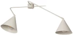 Φωτιστικό Οροφής - Πλαφονιέρα Galaxy 2 40941 1xE27 15W 45x77x36cm Grey Sigma Lighting