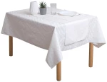 Καρέ Κασσάνδρα White Viopros 80X80cm 80x80cm Βαμβάκι-Πολυέστερ