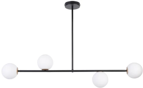 Φωτιστικό Οροφής - Ράγα Gama 4 33188 4xG9 12W 104x12x68cm Black Sigma Lighting