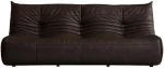 Καναπές Τριθέσιος Bocek 560ARE5221 210x100x80cm Brown