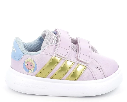 Παιδικό Αθλητικό Παπούτσι για Κορίτσι Adidas Grand Court Elsa I Χρώματος Μωβ JQ4356
