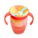 Munchkin Κύπελο Miracle 360° Trainer Tropical Swirl Coral/Yellow 207ml.