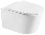 Piccadilly Κρεμαστή Λεκάνη 1363WH Rimless με Κάλυμμα Soft Close