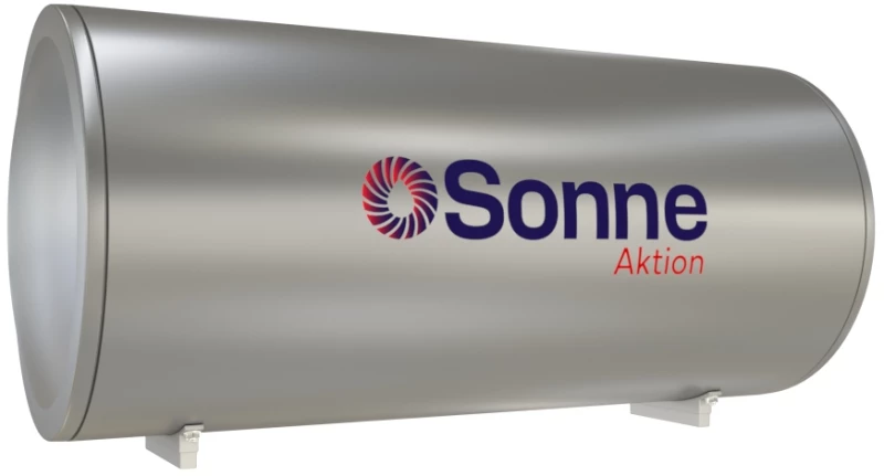 Sonne Action Boiler Ηλιακού 200lt Glass Τριπλής Ενέργειας