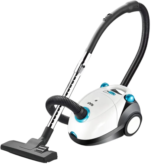 Ηλεκτρική Σκούπα 1200W με Πλενόμενη Σακούλα 2Lt Λευκό - RAF R-8661-W