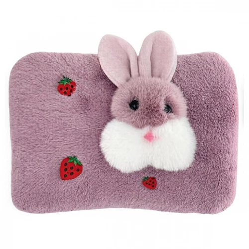 Hoomei Ηλεκτρική Θερμοφόρα - Μαξιλάρι 500W Γενικής Χρήσης 28x19x6cm - Τρισδιάστατο Λαγουδάκι