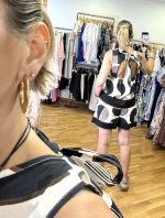ΣΕΤ ΣΟΡΤΣΑΚΙ ΚΑΙ ΜΠΛΟΥΖΑ ΜΕ ΦΙΟΓΚΟ ΠΟΥΑ ΜΑΥΡΟ S18509325M MONDE