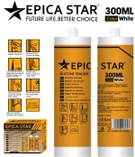 EPICA STAR ΣΦΡΑΓΙΣΤΙΚΗ ΣΙΛΙΚΟΝΗ ΛΕΥΚΟ ΧΡΩΜΑ 300ml EP-50844
