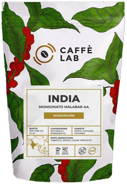 Καφές Espresso Caffè Lab India Monsooned Malabar AA 250g σε κόκκους
