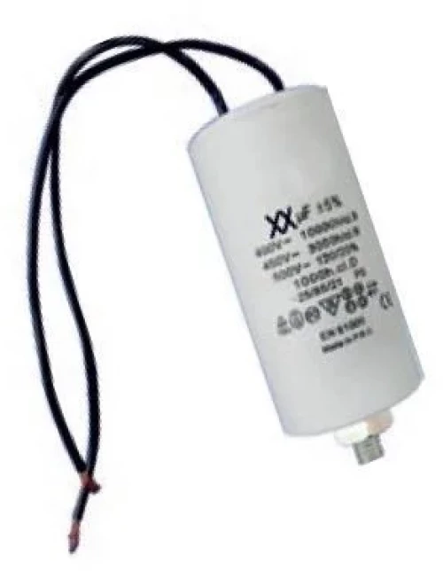 Πυκνωτής Λειτουργίας Well 15μF με καλώδιο 400V MOTCAP-15UF-WR-WL
