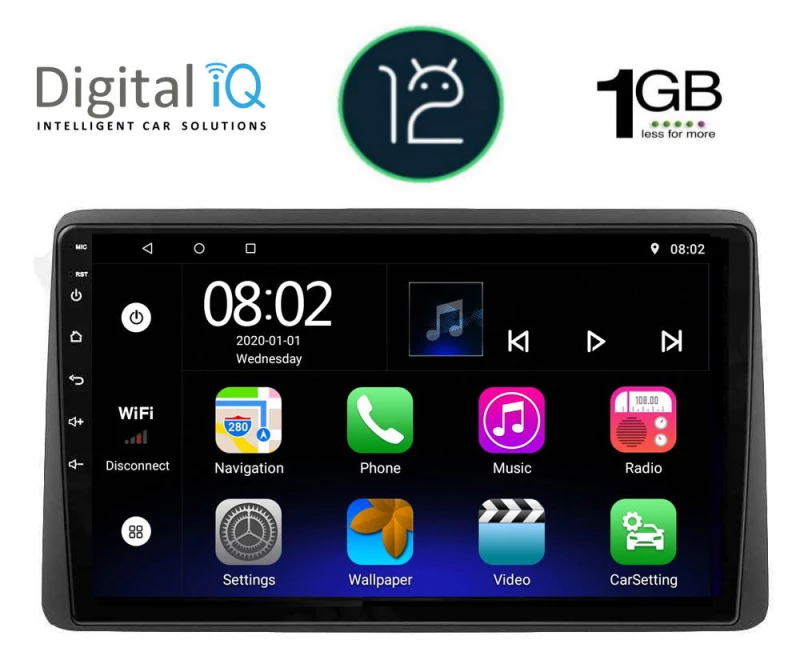 DIGITAL IQ RTB 1450_GPS (10inc) MULTIMEDIA TABLET OEM NISSAN NAVARA D22 mod. 1998-2004