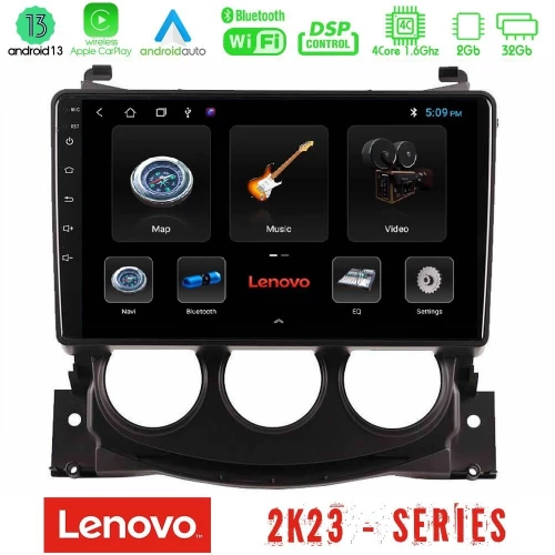 Lenovo car pad Nissan 370z 2009-2013 4core Android 13 2+32gb Navigation Multimedia Tablet 9" u-len-Ns2078