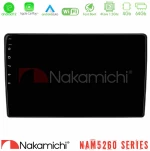 Nakamichi Nam5260 Series 4core Android13 4+64gb bmw 1series E81/e82/e87/e88 (Manual A/c) Navigation Multimedia Tablet 9" με Carplay & Android Auto u-n44-Bm1011