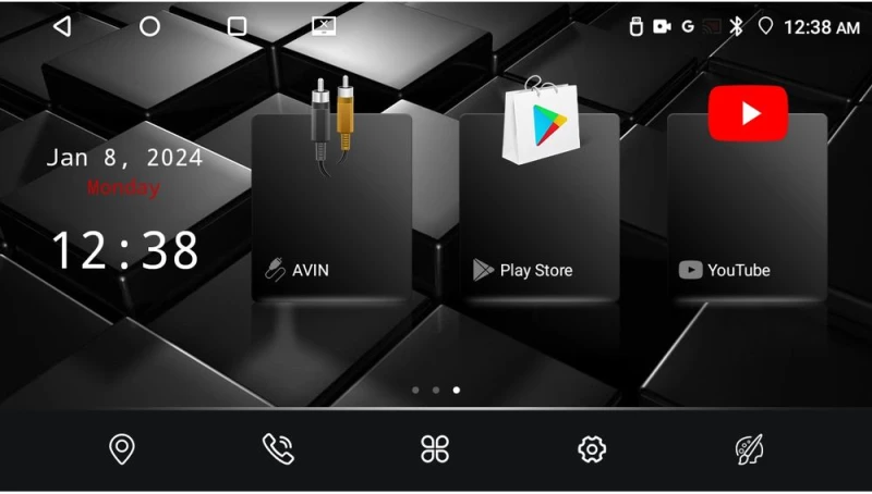 Nakamichi Nam5260 Series 4core Android13 4+64gb bmw 1series E81/e82/e87/e88 (Manual A/c) Navigation Multimedia Tablet 9" με Carplay & Android Auto u-n44-Bm1011