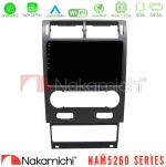 Nakamichi Nam5260 Series 4core Android13 4+64gb Ford Mondeo 2004-2007 Navigation Multimedia Tablet 9" με Carplay & Android Auto u-n44-Fd1064