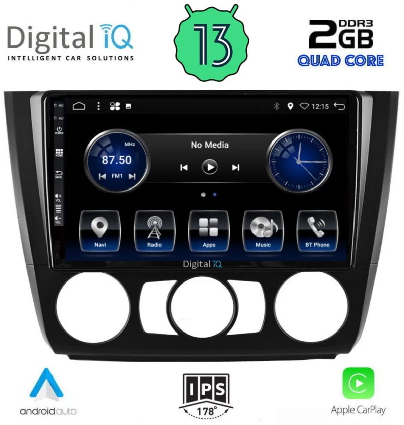 DIGITAL IQ BXH 3040_CPA A/C (9inc) MULTIMEDIA TABLET for BMW S.1 E81-82-87-88 mod. 2004-2013