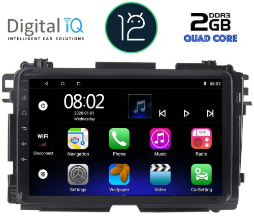 DIGITAL IQ RTB 2201_GPS (9inc) MULTIMEDIA TABLET OEM HONDA HRV mod. 2015-2021