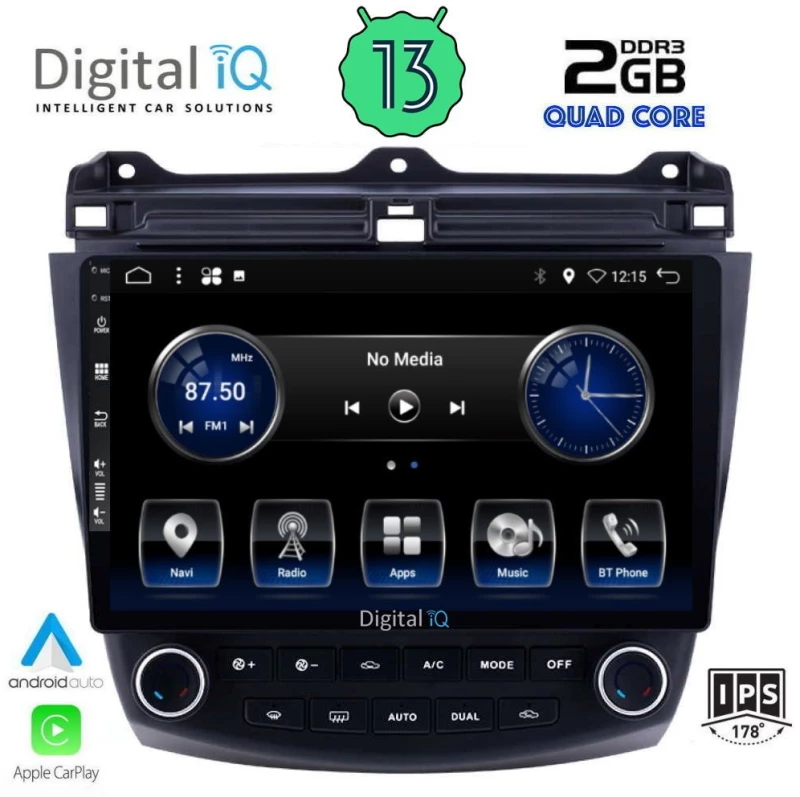 DIGITAL IQ BXH 3182_CPA (10inc) MULTIMEDIA TABLET for HONDA ACCORD mod. 2003-2007