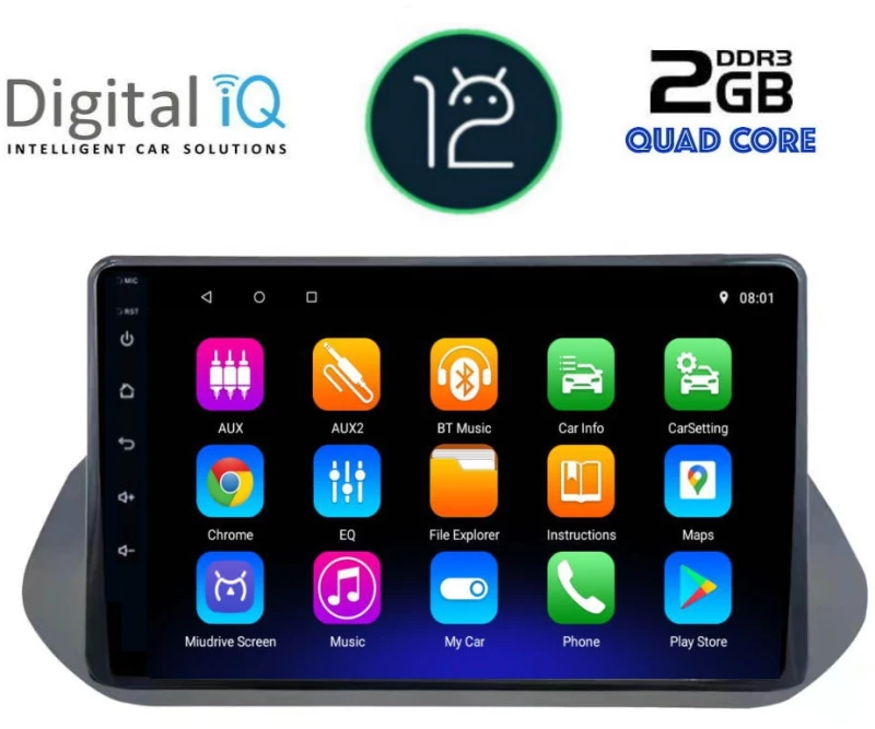 DIGITAL IQ RTB 2469_GPS (10inc) MULTIMEDIA TABLET OEM NISSAN QASHQAI mod. 2021>