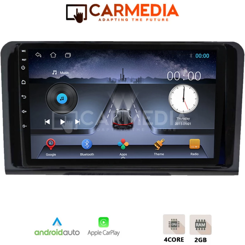 CARMEDIA CM209C-13 PERFORMANCE TABLET 9'' OEM MERCEDES ML (W164) - GL (X164) 2005-2011