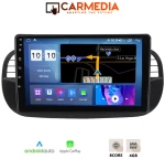 CARMEDIA CMDU409-3 TABLET 9'' OEM FIAT 500 2007-2015 BLACK
