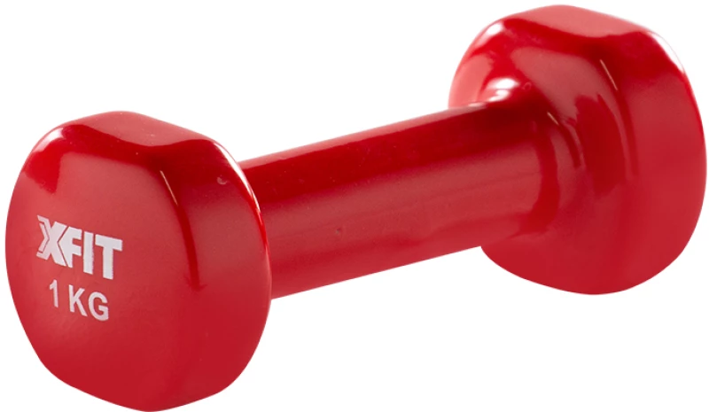 Αλτήρας Βινυλίου 1 kg Κόκκινο (28503) (X-FIT)