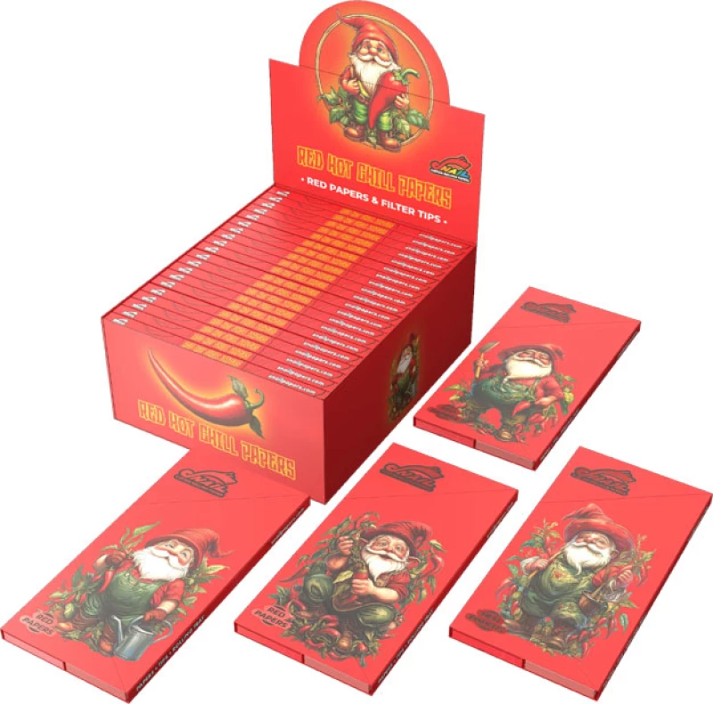 Snail Συλλεκτικά Χαρτάκια «Συλλογή Red Hot Chill Papers» - Design #2 | KS Slim & Tips