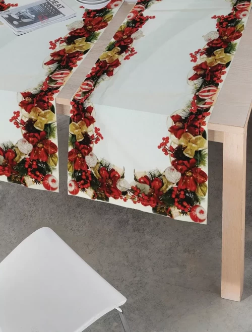 ΤΡΑΒΕΡΣΑ MARY 45x150cm  ΑΛΕΚΙΑΣΤΟ - -