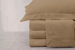 AZUR BEIGE ΣΕΤ ΠΑΠΛΩΜΑ  220x240cm 100%COTTONSATIN 220TC - -