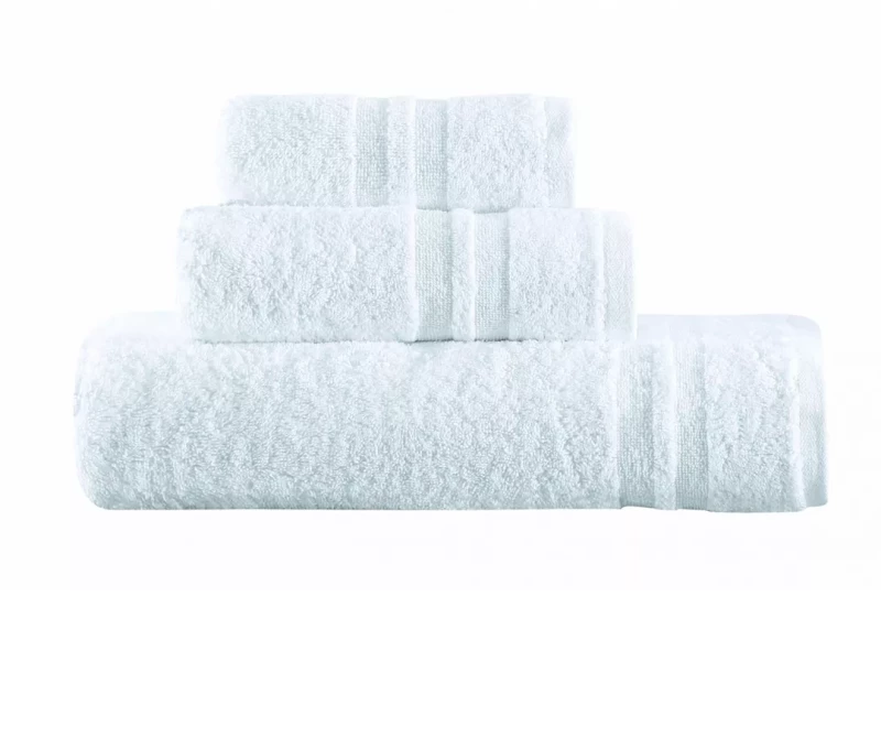 ΠΕΤΣΕΤΑ ΠΡΟΣΩΠΟΥ 50Χ90CM  DOVE1 WHITE 100% COTTON 550gsm - -