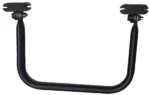 Americat ΒΑΣΗ ΚΑΘΡΕΠΤΗ ΤΡΑΚΤΕΡ 200x310mm Φ18 ΜΑΥΡΗ WLA20/PLA
