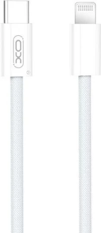 XO NB-Q260C, ΚΑΛΩΔΙΟ ΦΟΡΤΙΣΗΣ, TYPE-C ΣΕ LIGHTNING, 27W, 3M, ΛΕΥΚΟ
